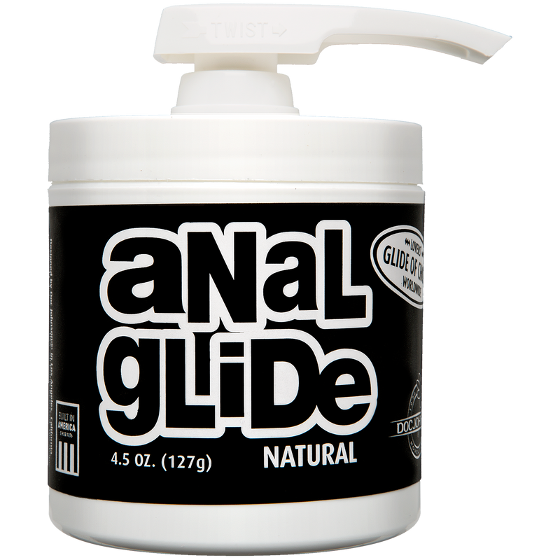 ANAL GLIDE - NATURAL BLACK/WHITE