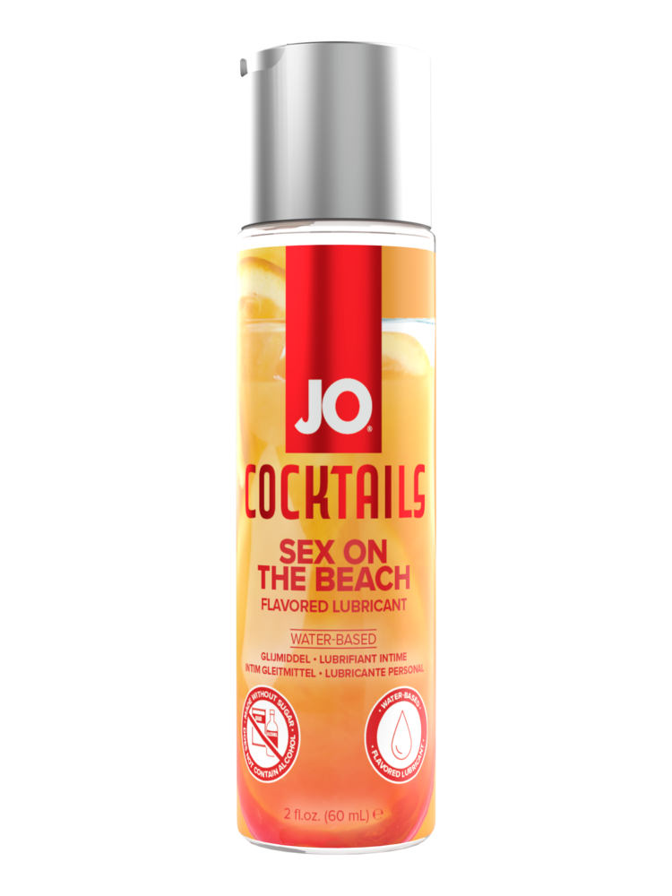 JO Cocktails - Sex on the Beach Flavored Lubricant - 2 floz 60 mL