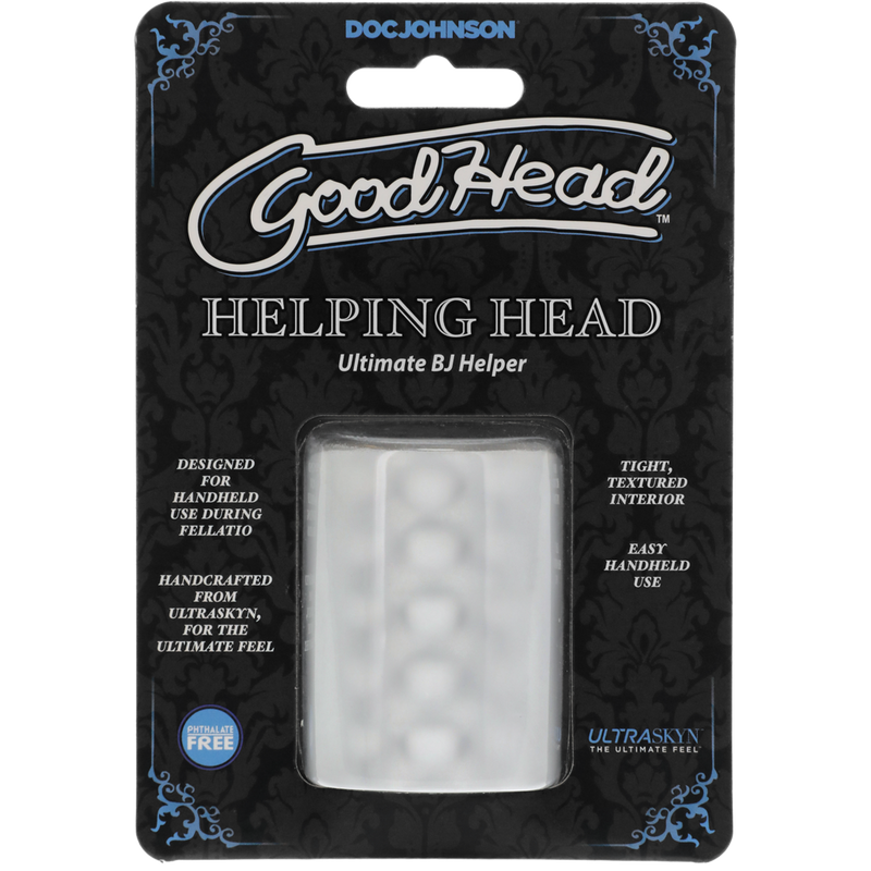 Doc Johnson GoodHead - Helping Head - Clear