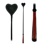 Fetissimo Riding Crop Heart Shaped Vegan Friendly Red