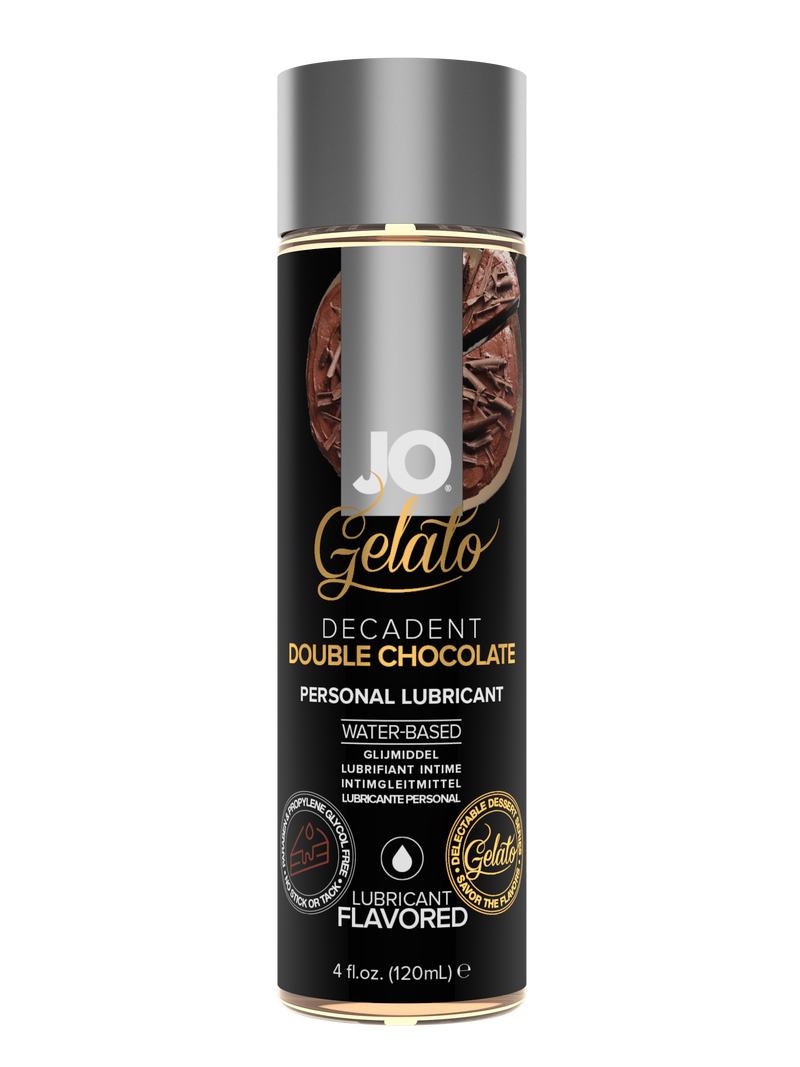 JO Gelato - Decadent Double Chocolate - Lubricant 4 floz / 120 mL