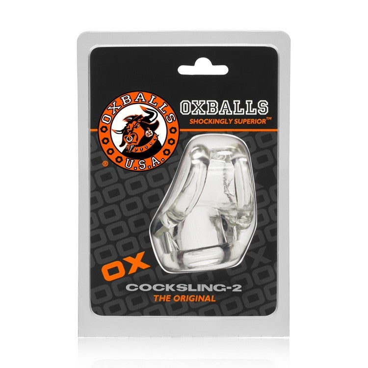 Oxballs COCKSLING-2, sling - CLEAR