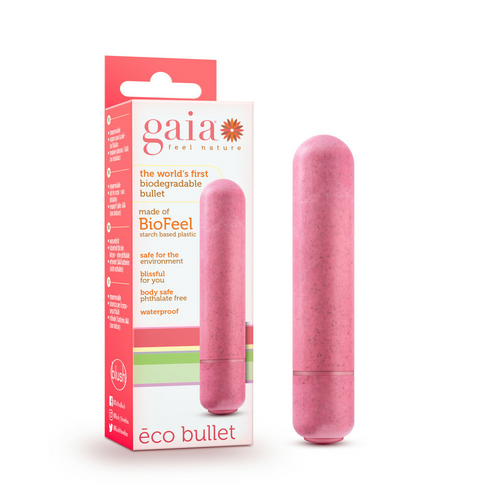 BLUSH Gaia - Eco Bullet - Coral | Shop luxury sex toys online | Magic Desires